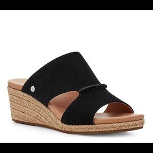 Brand New! UGG® Eirene Suede Wedge Sandals